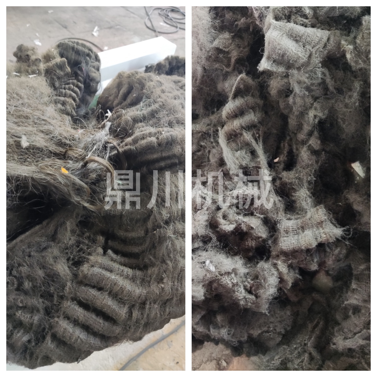纖維絲切斷對(duì)比
